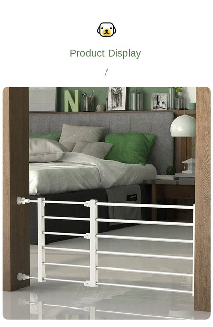 Pet Fence Barrier Gate — Indoor Safety Fence for Small & Medium Dogs, Prevents Pets from Entering Rooms