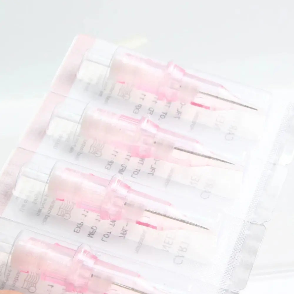 50PCS Professional 0.3MM Round Liner Tattoo Needles – Sterilized Safety Cartridges for Tattoo Machines
