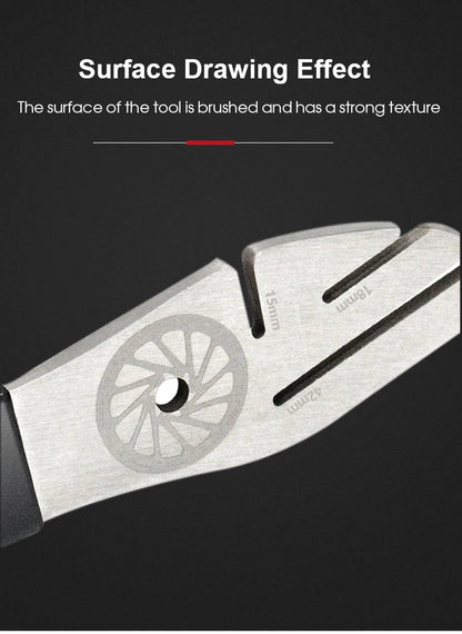 Bicycle Disc Brake Repair Wrench – Stainless Steel Disc Flattening & Adjustment Tool for Road & Mountain Bikes
