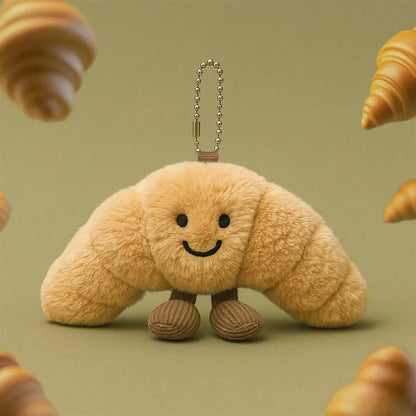 10cm Cute Animal Plush Keychains – Penguin, Frog, Bear & Turtle Soft Toy Charms for Bags, Perfect Birthday Gift for Kids & Women