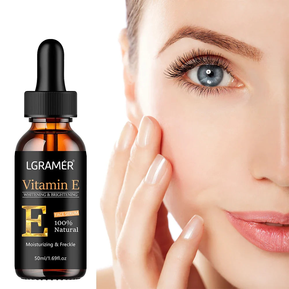 Vitamin C Facial Essence with Hyaluronic Acid – Dark Spot Remover, Moisturizing & Anti-Aging Skin Repair Serum, 50ml