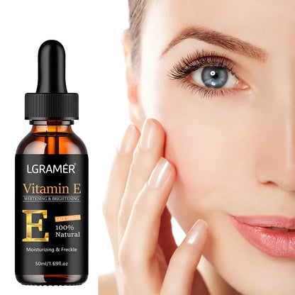 Vitamin C Facial Essence with Hyaluronic Acid – Dark Spot Remover, Moisturizing & Anti-Aging Skin Repair Serum, 50ml