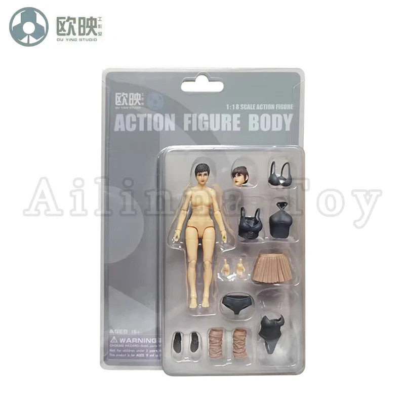 Ou Ying Studio 1/18 Planet Green Valley PGV 3.75" EFSA Female Action Figure — Anime Model Collectible