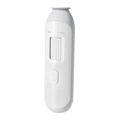 50X–200X Hair Follicle & Scalp Analyzer Microscope – High Definition Skin Detector with App Support Wireless Skin Testing Tool