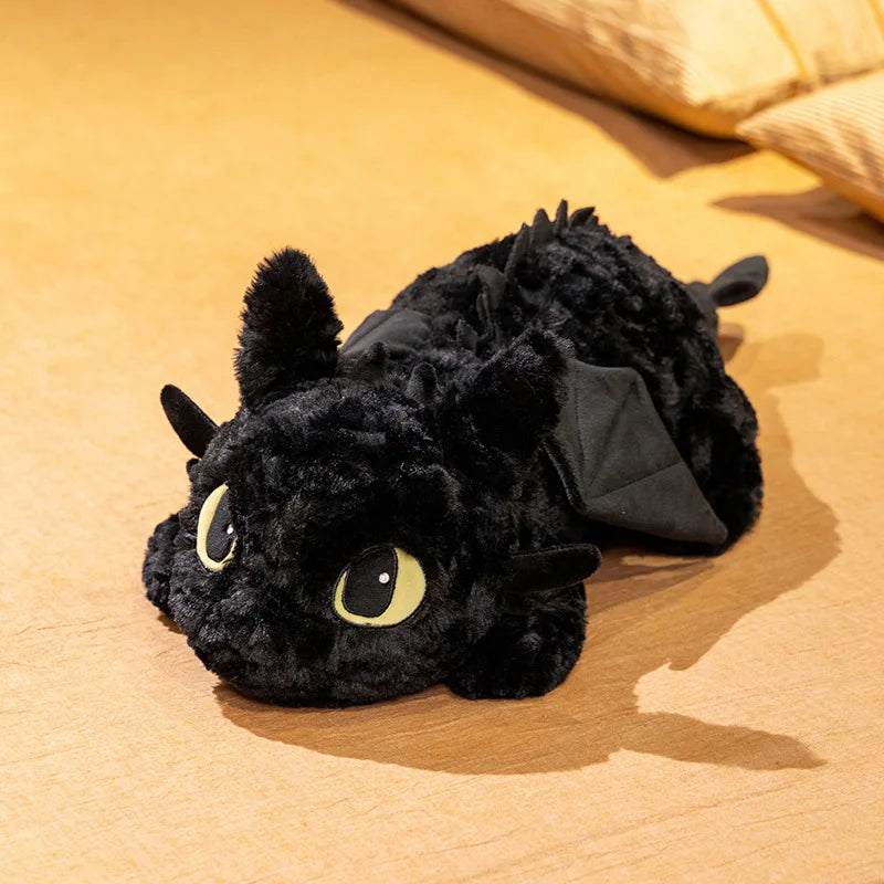 55/70cm Cute Dragon Plush Stuffed Toy – Soft Anime Cartoon Pillow Cushion for Kids Sofa, Bed, Christmas & Birthday Gift