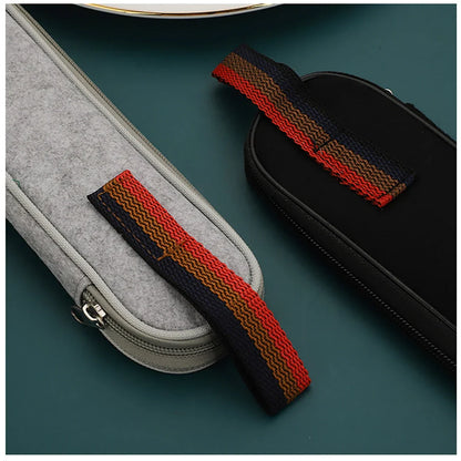 8PCS Portable Tableware Set — Travel Picnic Cutlery with Chopsticks, Fork, Spoon & Knife in Carry Case
