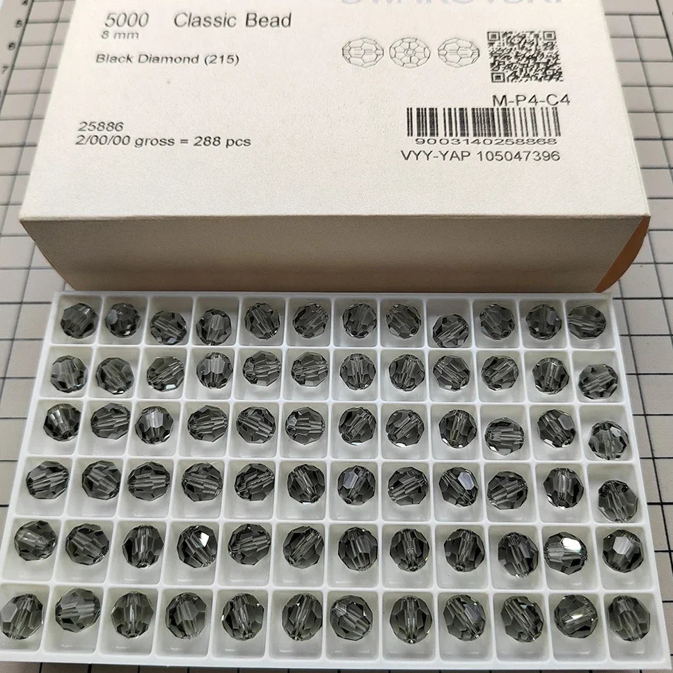 Genuine Austrian Crystal Round Beads - Timeless Rhinestone Spacer Beads for DIY Jewelry Making