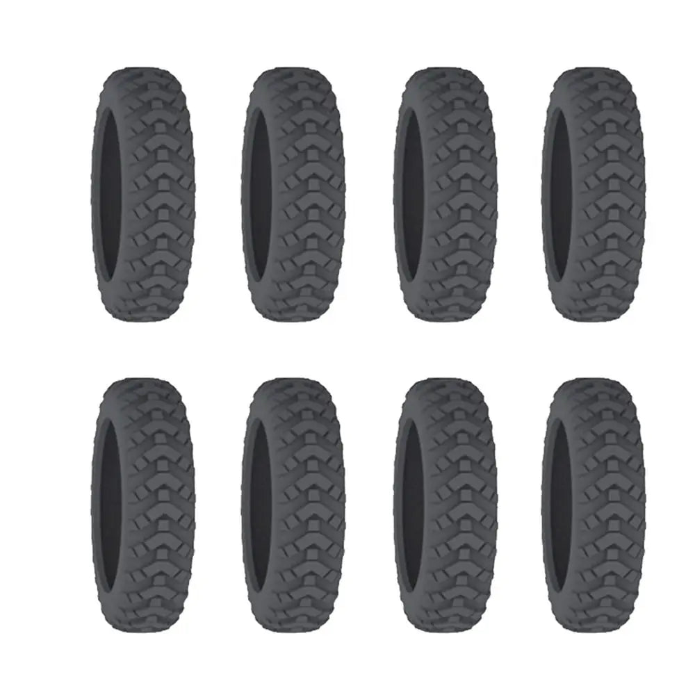 8pcs Travel Luggage Wheel Covers | Silicone Casters Protection for Suitcase, Noise-Reducing