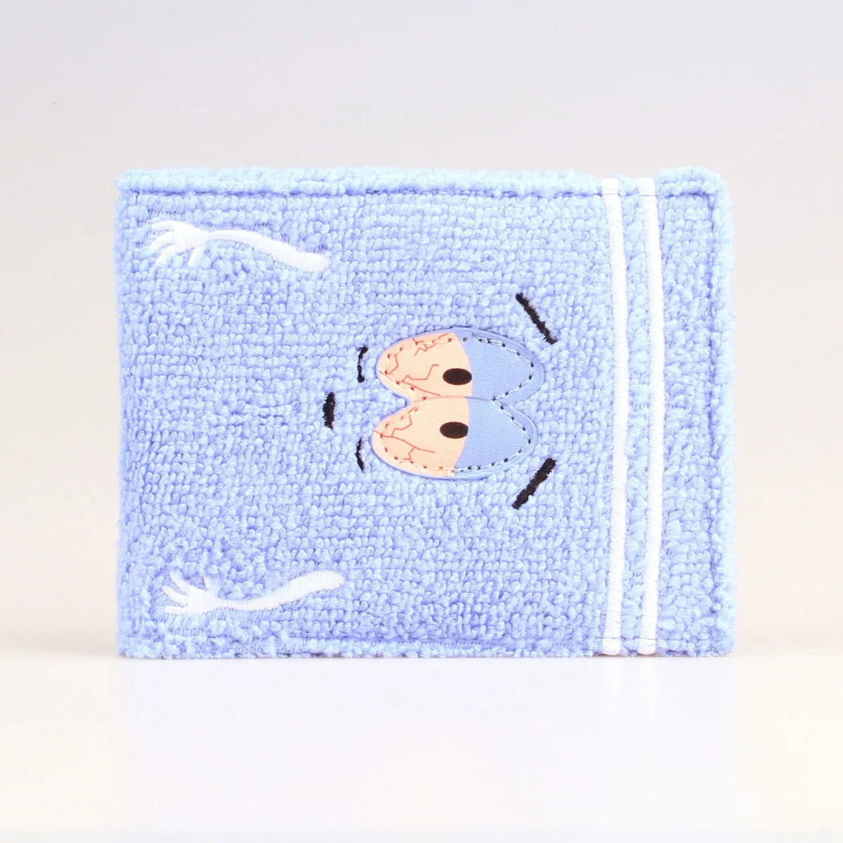 Anime Fashion Wallet with Towel Cloth Embroidery - Designer Personalized ID Card Holder