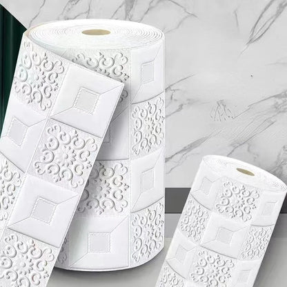 3D Self-Adhesive Foam Brick Wallpaper – Antique Waterproof Wall Stickers for Living Room & Bedroom Decoration