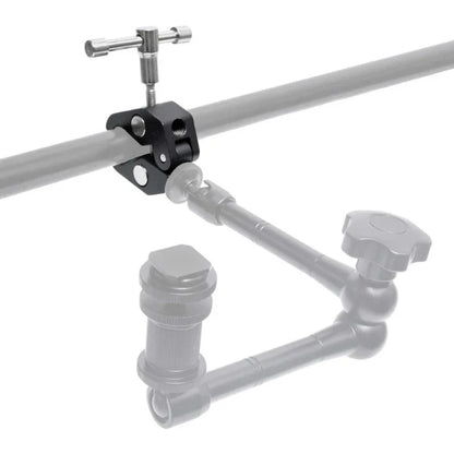 Super Clamp with 7"/11" Adjustable Magic Arm | Articulating Mount for Monitor, LED Light, DSLR Camera, Flash & LCD Video Gear