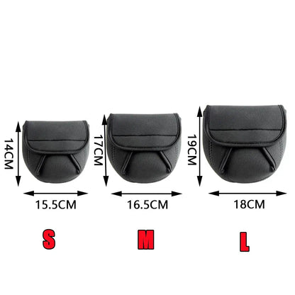 Portable Waterproof Fishing Reel Cover Bag – Spinning Wheel Protective Storage Case (1–3PCS Set) for Outdoor Fishing Gear