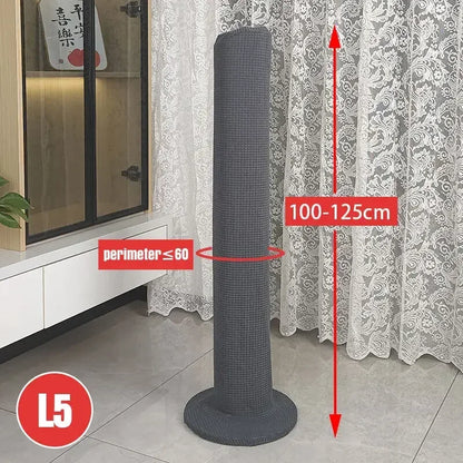 Tower Fan Protective Cover - Universal Vertical Floor Standing Fan Storage Bag for Dust, Dirt & Home Protection