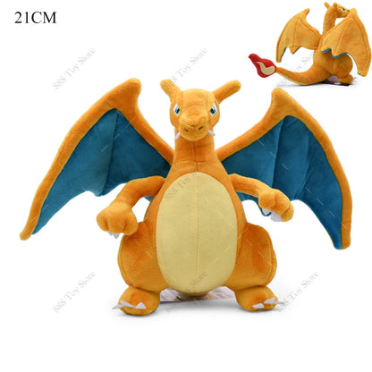 Hot Sale Pokémon Plush Toys – Mega Rayquaza, Gyarados, Dragonair, Mimikyu, Lucario, Horsea, Charizard Soft Stuffed Peluche for Kids Xmas Gift