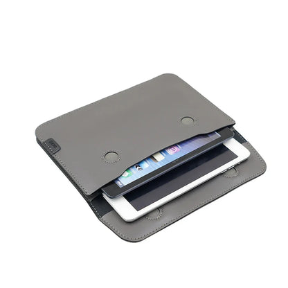 Double Layer Tablet Storage Bag - Soft Protective Sleeve Case for iPad Mini, Air & Pro 8.3/11/12.9/13 Inch