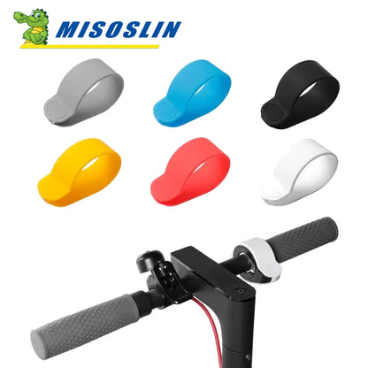 Silicone Handlebar Sleeve for Ninebot ES1 ES2 ES4/MAX G30 Electric Scooters - Durable Skateboard Grip Cover Accessory