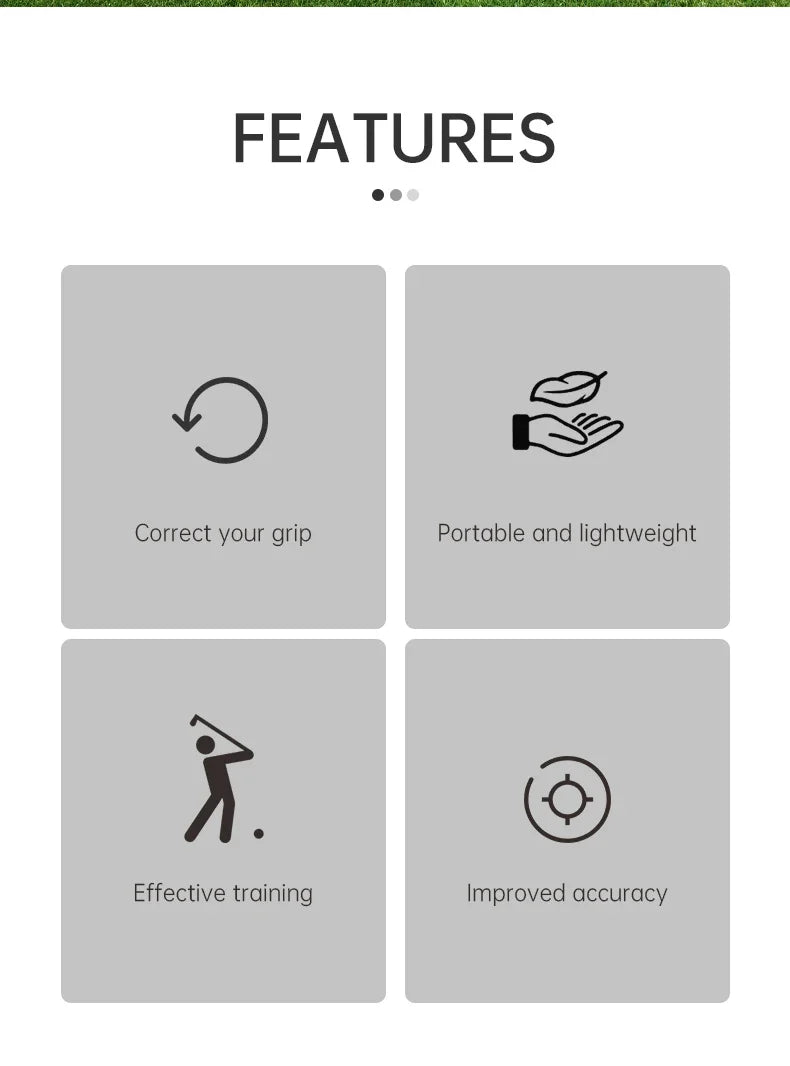 Golf Smart Ball Swing Trainer – Portable Training Aid for Posture Correction & Beginner Practice