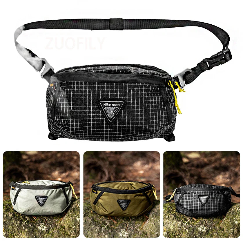 Waist Bag for Outdoor Sports – Lightweight Hiking, Cycling & Mountaineering Mobile Storage, Travel Backpack Expansion Pack