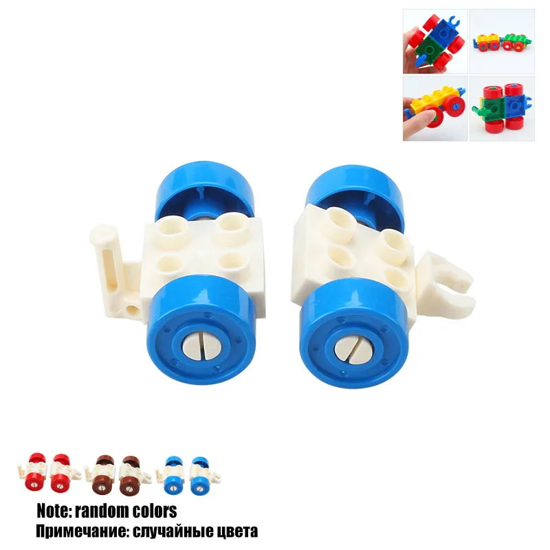 New Large Building Blocks Toys – Cartoon Princess Carriage, Car & Airplane Vehicle Models, Big Bricks Gift for Kids
