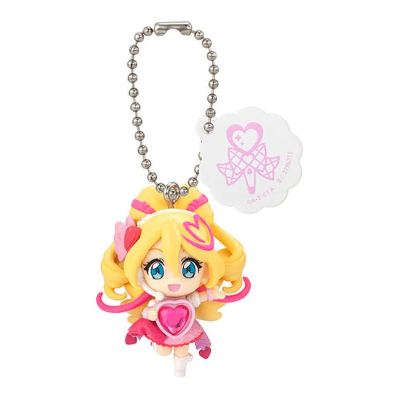 Bandai Gashapon You & Idol Pretty Cure Fūna Keychain – Kawaii Collectible Anime Figure Pendant Toy