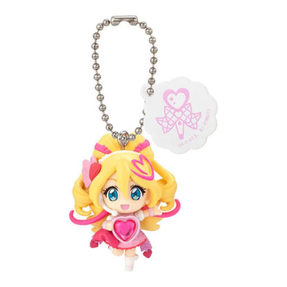Bandai Gashapon You & Idol Pretty Cure Fūna Keychain – Kawaii Collectible Anime Figure Pendant Toy