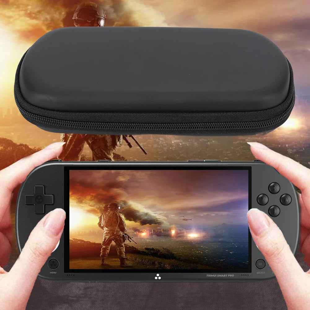 Trimui Smart Pro EVA Hard Carrying Case – Anti-Scratch, Waterproof & Dustproof Storage for Handheld Game Console