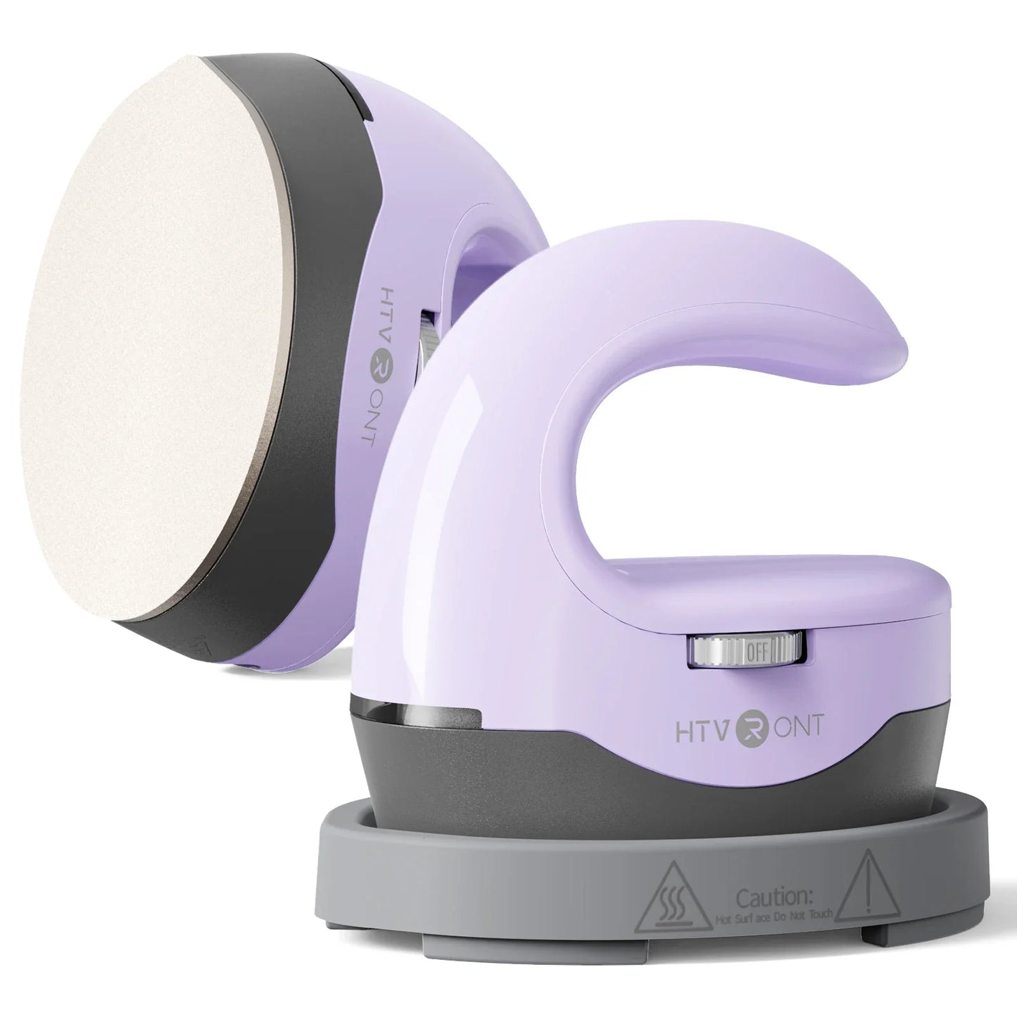 HTVRONT H1 Mini Heat Press Machine – DIY Auto Heating Transfer for T-Shirts, Bags, Shoes & Hats