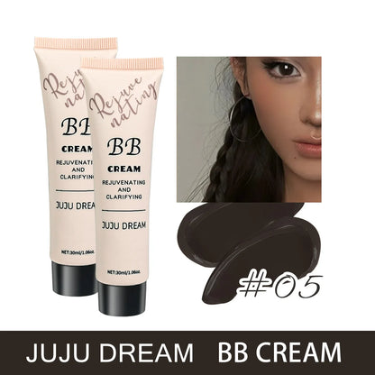 Moisturizing BB Cream Foundation – Oil Control, Long-Lasting Natural Coverage Makeup for Dry Skin with Lightweight Milk Texture