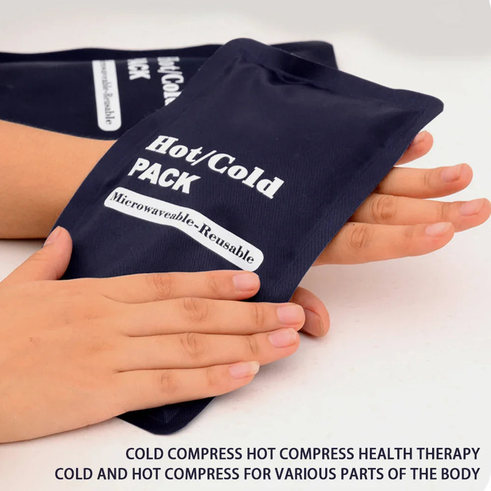Reusable Gel Hot & Cold Therapy Pack – Ice & Heating Pad for Pain Relief, Sports Injuries & Emergency Use