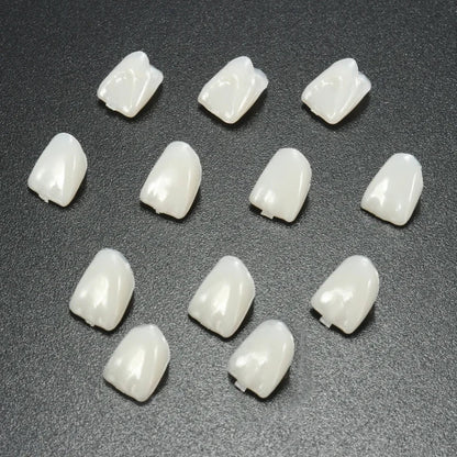 50/100pcs Dental Temporary Crown Resin Veneers – Porcelain Teeth Materials for Anterior & Posterior Teeth Restoration