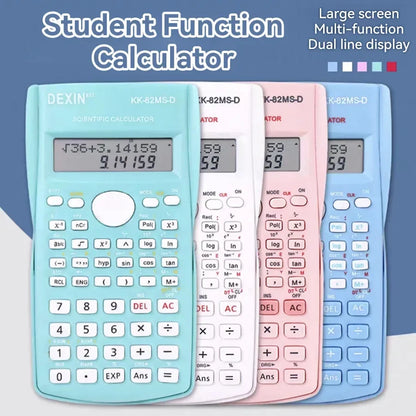 Multifunctional Scientific Calculator – Large Screen Portable Student Math Calculator for School, Office & Exam Use