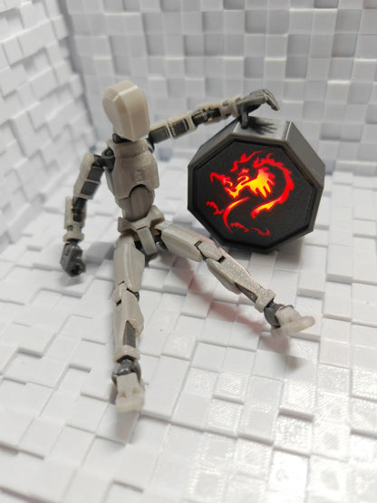 Titan 13 Action Figures – 3D Printed Multi-Jointed Movable Lucky 13 & Nova 13 Collectibles