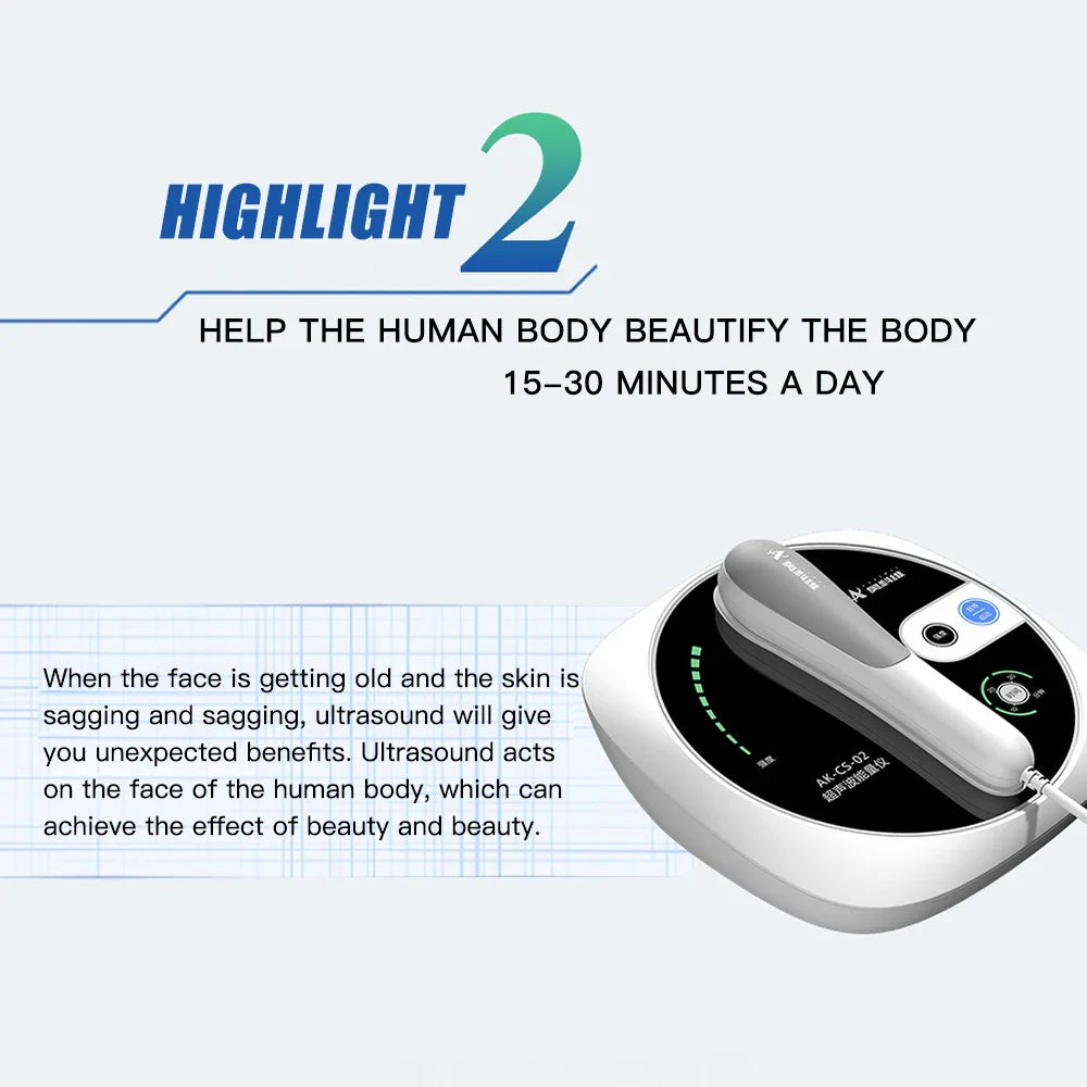 Ultrasound Physiotherapy Massage Device – 1MHz Intensity for Muscle & Joint Pain Relief, No-Drug Ultrasonic Machine