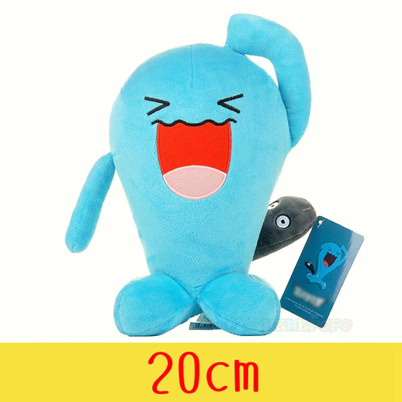 Original Pokémon Gengar Plush 24cm – Cute Pikachu Soft Stuffed Toy Doll for Kids Birthday Gift