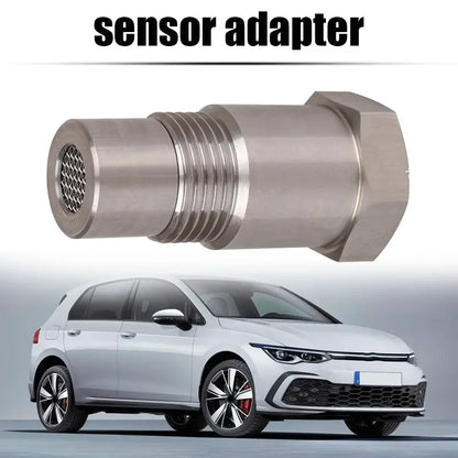 30-1PCS O2 Oxygen Sensor Spacer – M18X1.5 Extender Adapter & CEL Eliminator, Mini Catalytic Converter