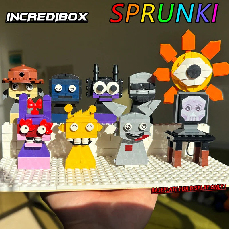 New Moc Incredibox Sprunki Building Blocks Toy – Horror Anime Music Game Gift for Birthday & Christmas   2/2