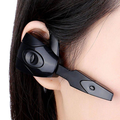 Wireless Bluetooth Headphones – Business Earphones with Microphone, Rechargeable, Handsfree for Car, Driving & Sports