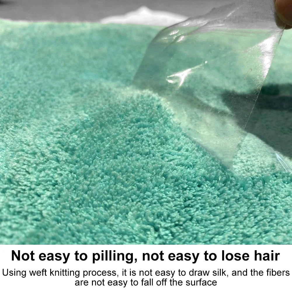 Portable 1200GSM Super Soft Microfiber Car Drying Towel – Ultra Absorbent Premium Wash Cloth