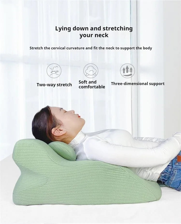 Face Down Pillow – Ergonomic Home Massage Cushion with Neck Support for Comfortable Sleeping & Bed Wedge Support