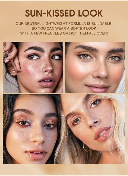 Face Fake Freckles Pen – Natural Waterproof Lifelike Dot Spot Makeup Tool for Long-Lasting Look