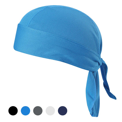 Bicycle Cycling Headband — Sweat-Wicking, Quick-Dry Sun-Protective Headscarf Bandana for Outdoor Sports