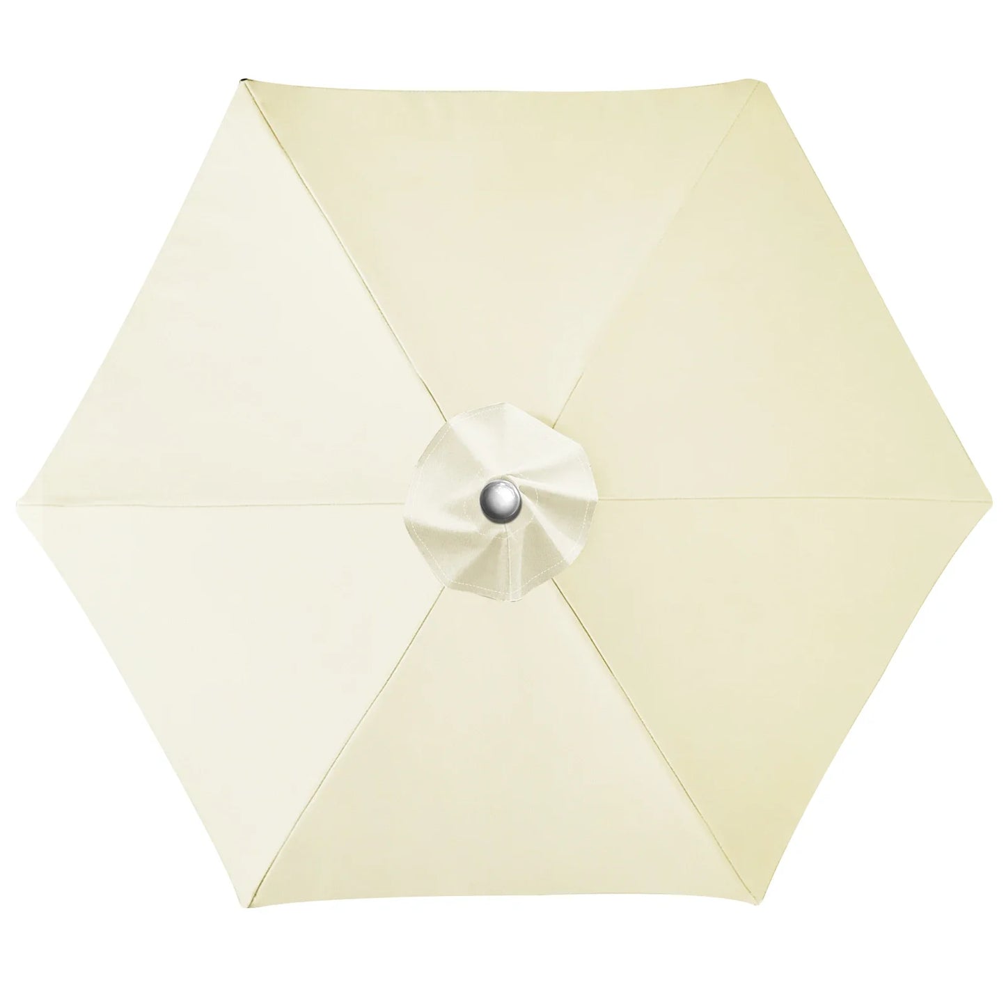 Universal 6/8 Rib Patio Umbrella Replacement Canopy – Polyester Sunshade & Rainproof Outdoor Cover Cloth