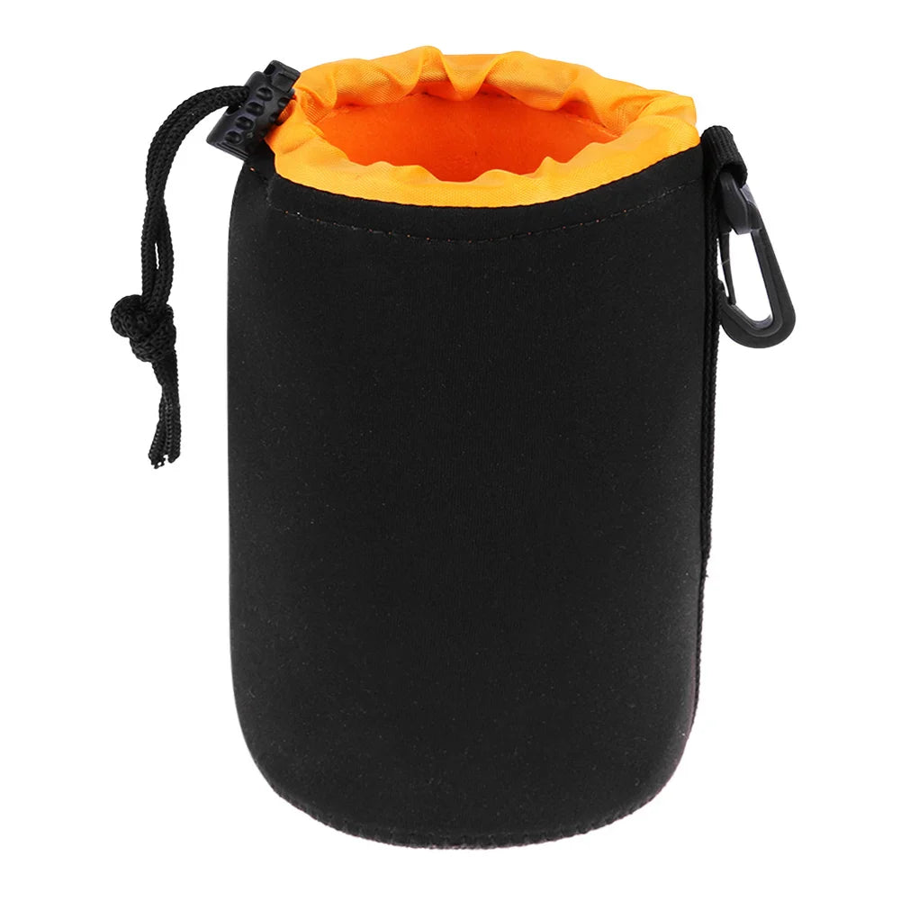Neoprene Camera Lens Pouch — Waterproof Soft Case for Canon, Sony & Most DSLR Cameras