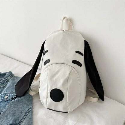 Cute Anime Snoopy Backpack — Large Capacity Oxford Cloth Student Travel Casual Bag