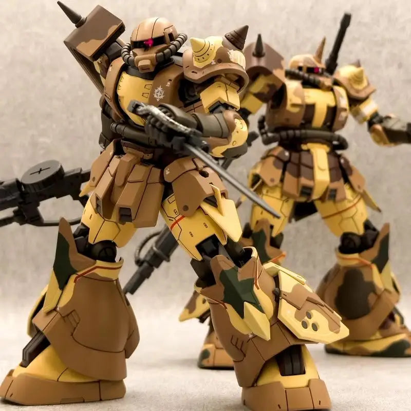 HG 1/144 MS-06GD Zaku Southern Cross Action Figure – Plastic Robot Model for Kids Educational Toy & Gift