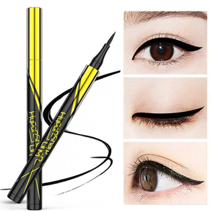 Black Liquid Eyeliner Pencil – Natural Smooth, Waterproof, Quick-Dry, Non-Smudging & Long-Lasting Eye Makeup