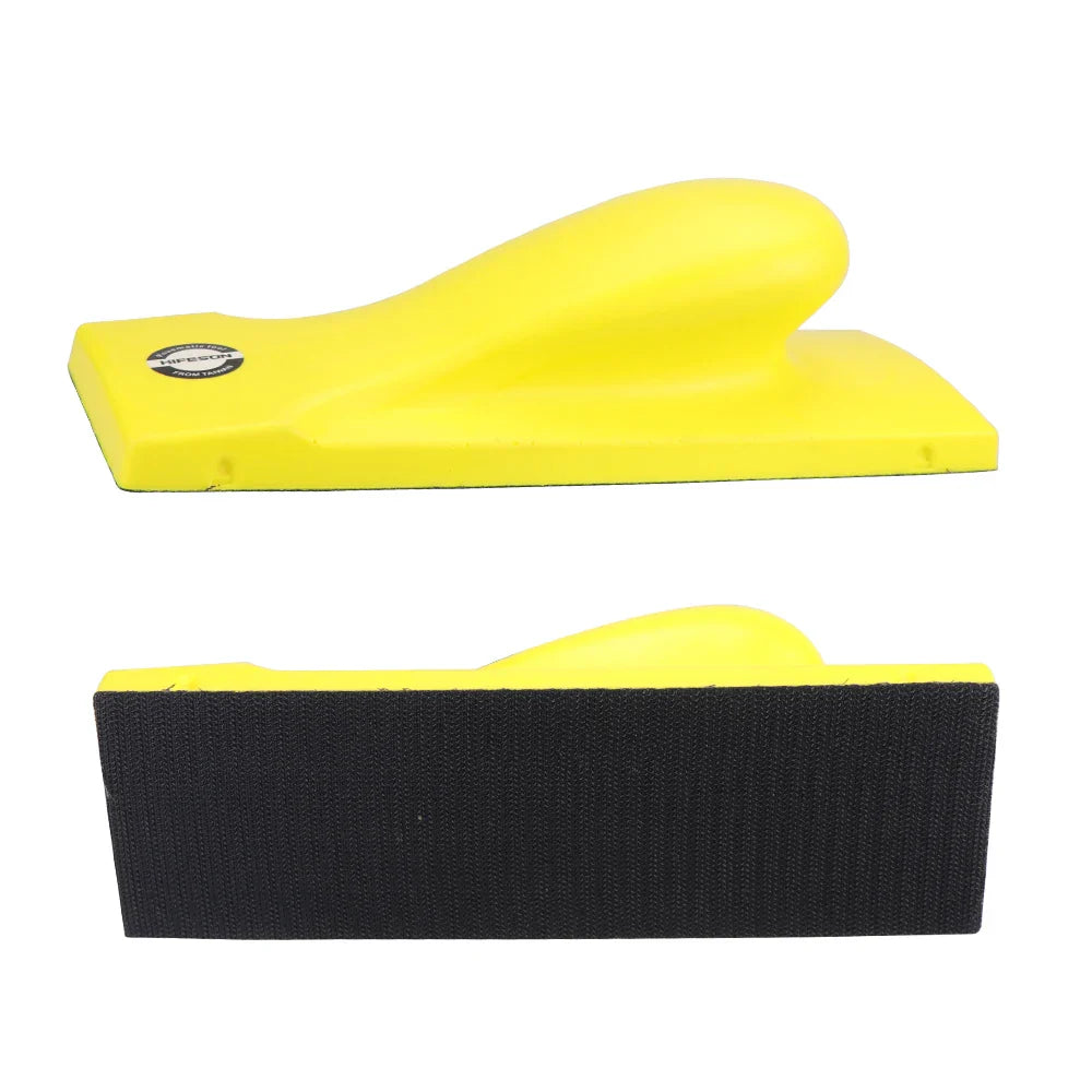 HIFESON Handheld Sander: Manual Sandpaper Tool with Dust Extraction - Ideal for Metal and Wood Work, Hand Polisher Grinding Machine