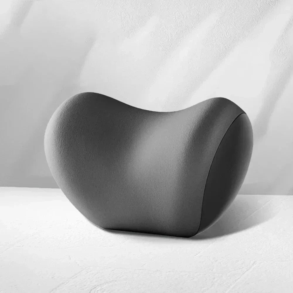 Memory Foam Car Headrest & Lumbar Support Cushion – Ergonomic Neck and Back Pillow for Car & Office Chair