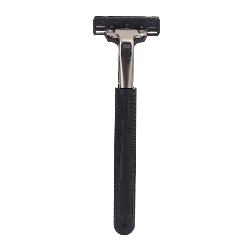 Men’s Double Blade Safety Razor Set – 1 Handle + 20 Replaceable Heads for Fine Shaving