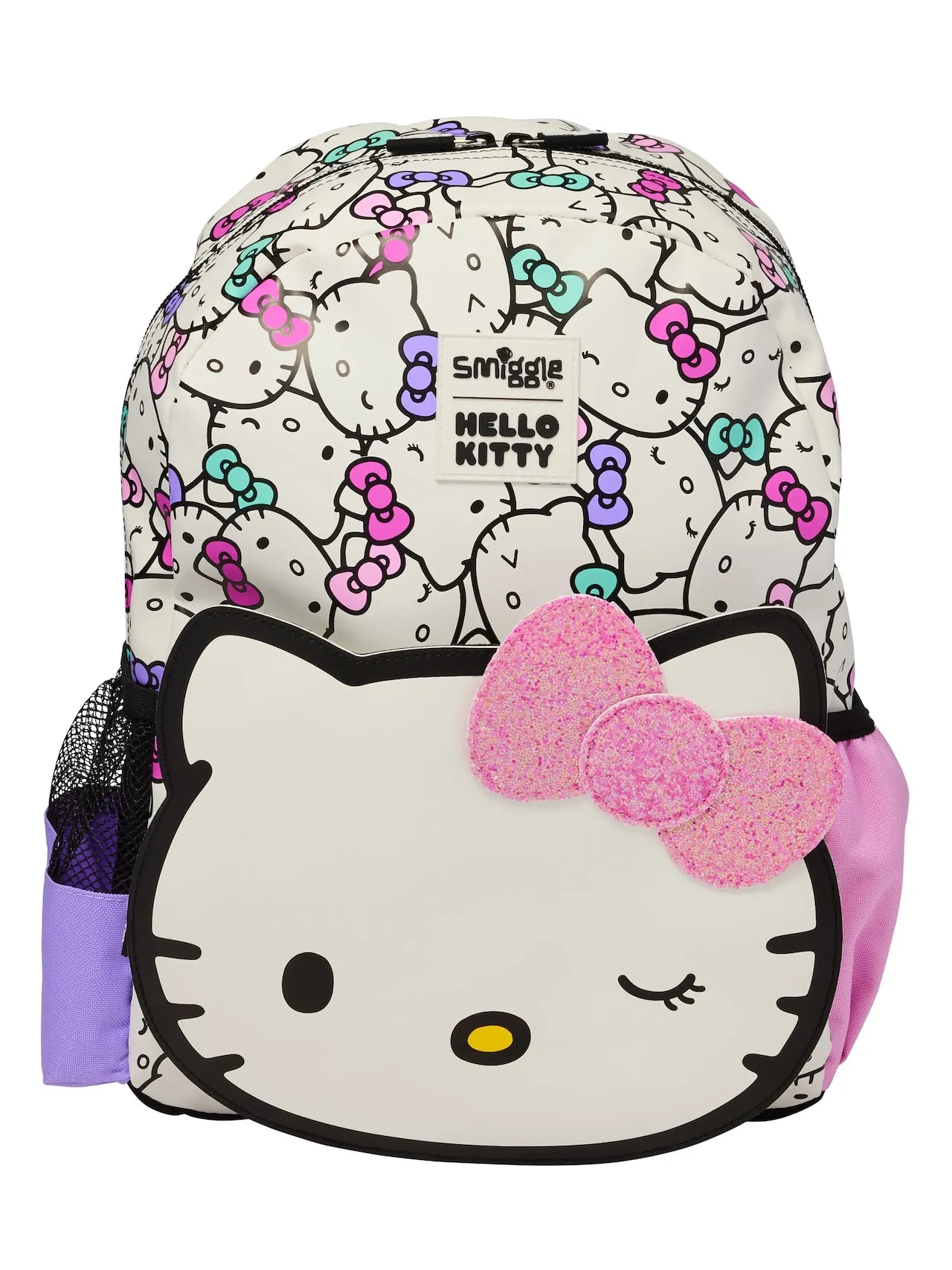 Sanrio Hello Kitty Cartoon School Bag — Cute Anime Backpack for Kids, Student Gift & Halloween Anime Merchandise
